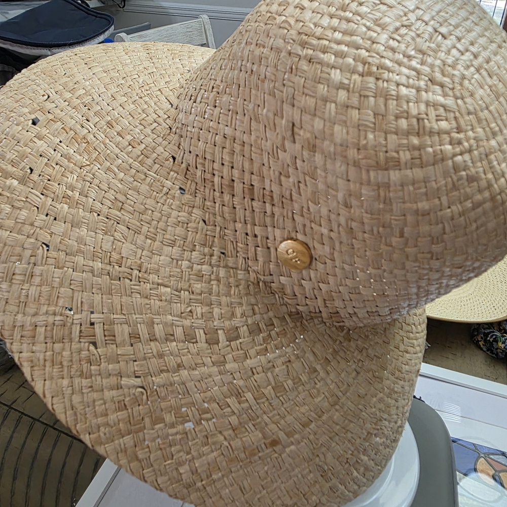 GIGI PIP JUDA Stylish Tan Woven Sun Hat